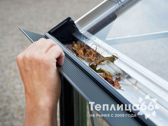 Теплица Juliana Premium Aluminium, ширина 2,96 метра